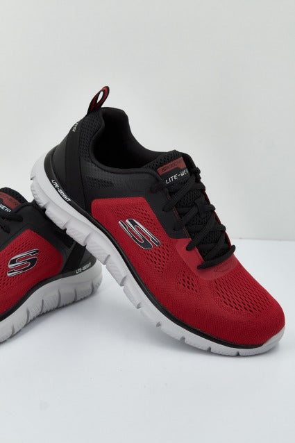 SKECHERS  TRACK en color ROJO  (3)