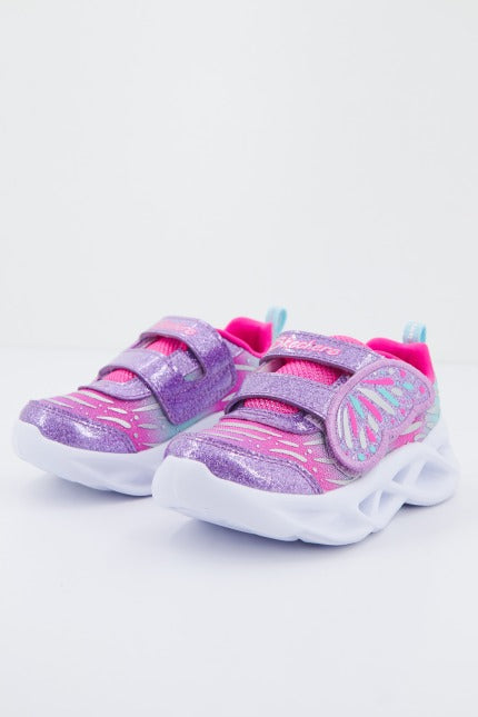 SKECHERS TWISTY BRIGHTS en color ROSA  (1)