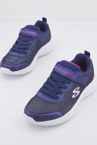 SKECHERS BOUNDER GIRLY GROOVE en color AZUL  (1)