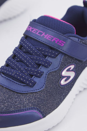 SKECHERS BOUNDER GIRLY GROOVE en color AZUL  (4)