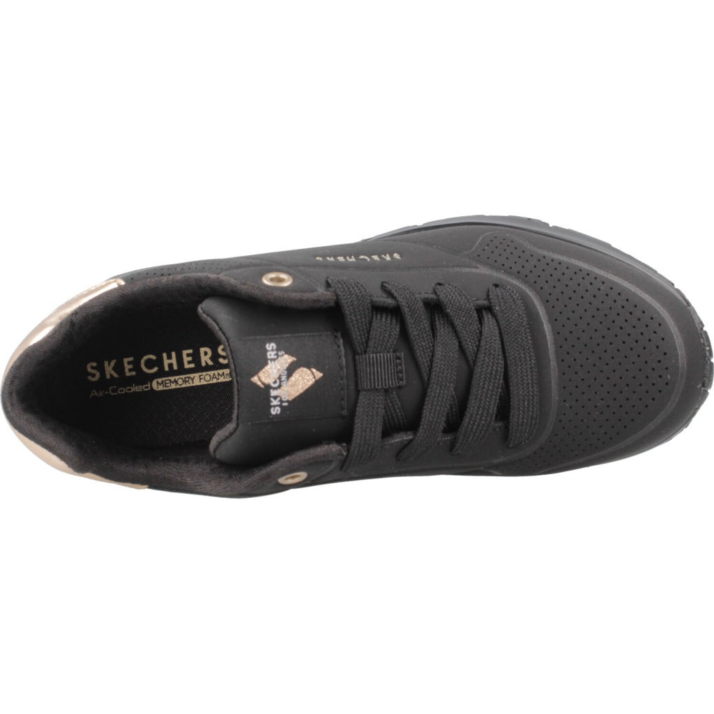 SKECHERS UNO GEN - SHIMMER A en color NEGRO  (7)