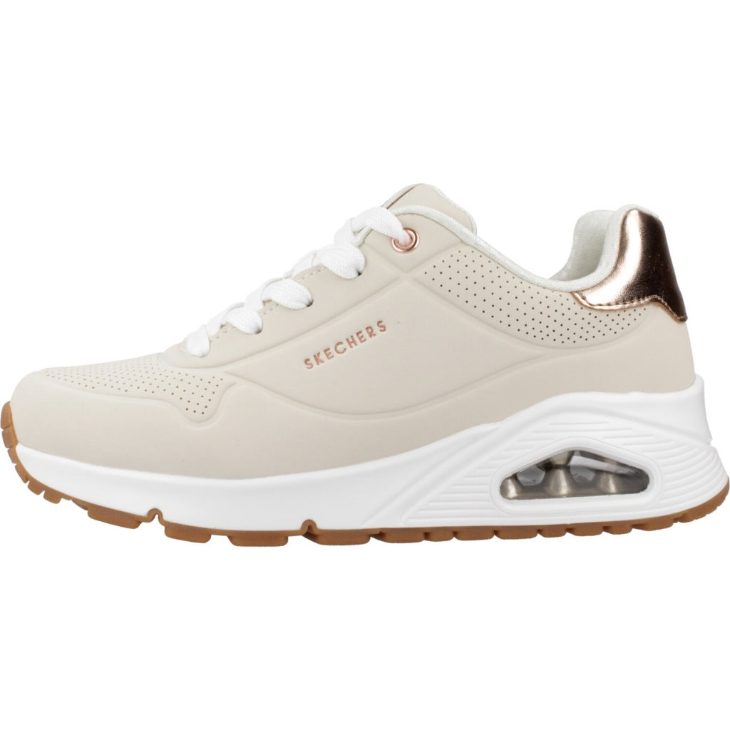 SKECHERS UNO GEN en color BEIS  (2)