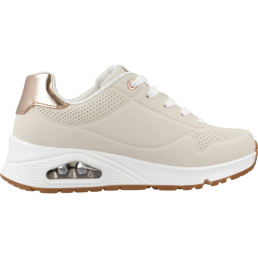 SKECHERS UNO GEN en color BEIS  (4)