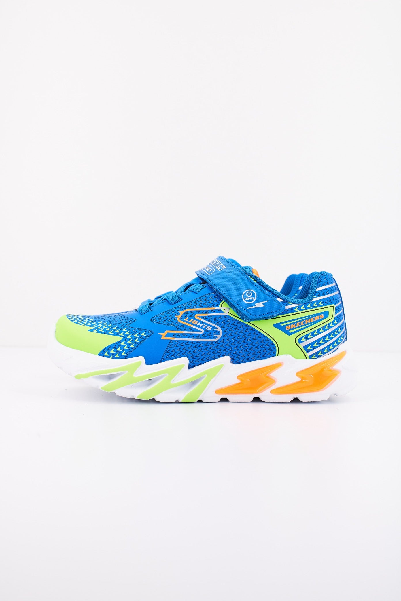 SKECHERS S LIGHTS: FLEX-GLOW BOLT en color AZUL  (1)