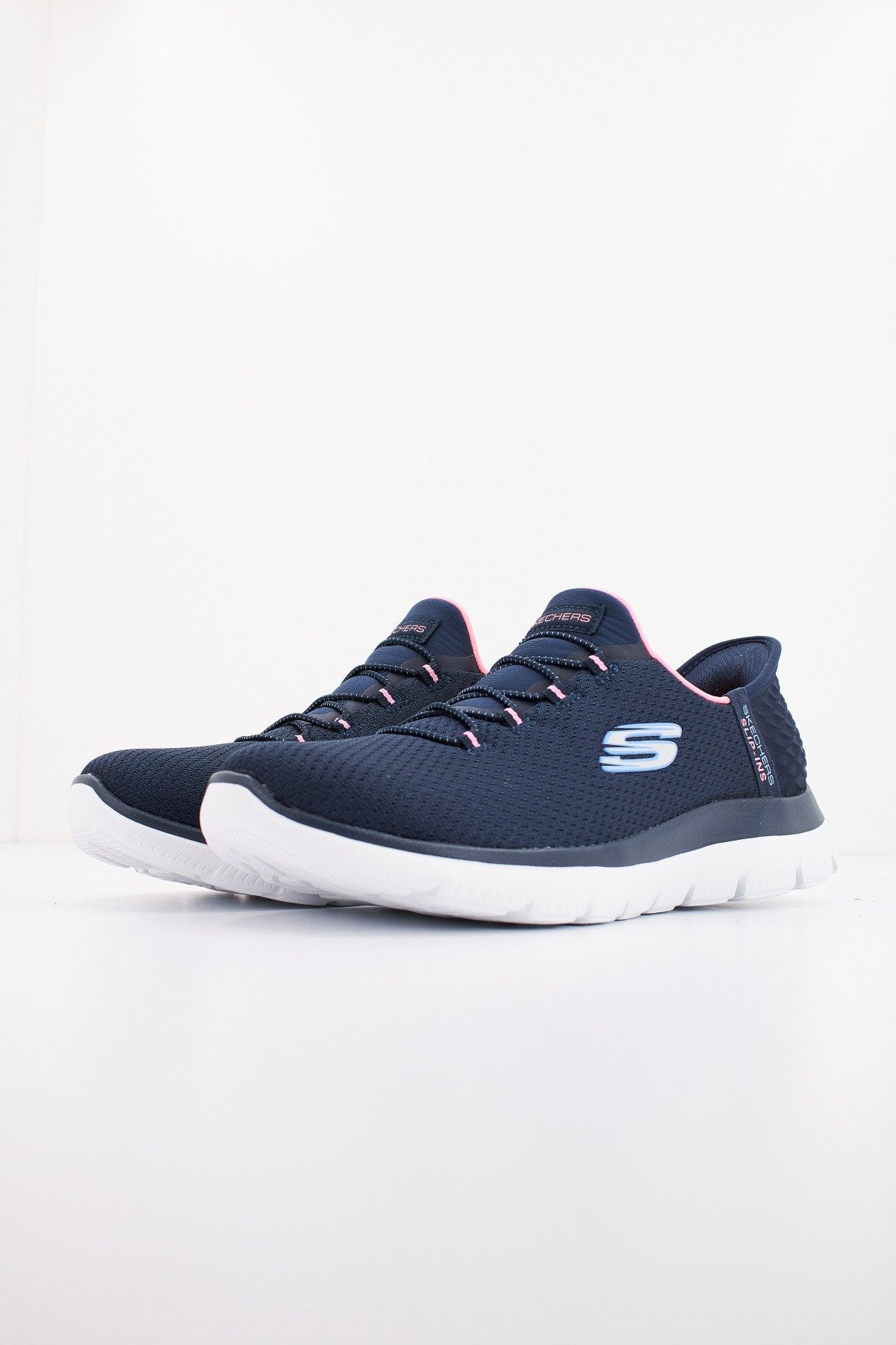 SKECHERS  SLIP-INS  SUMMITS - DIAMOND DREAM en color AZUL  (2)