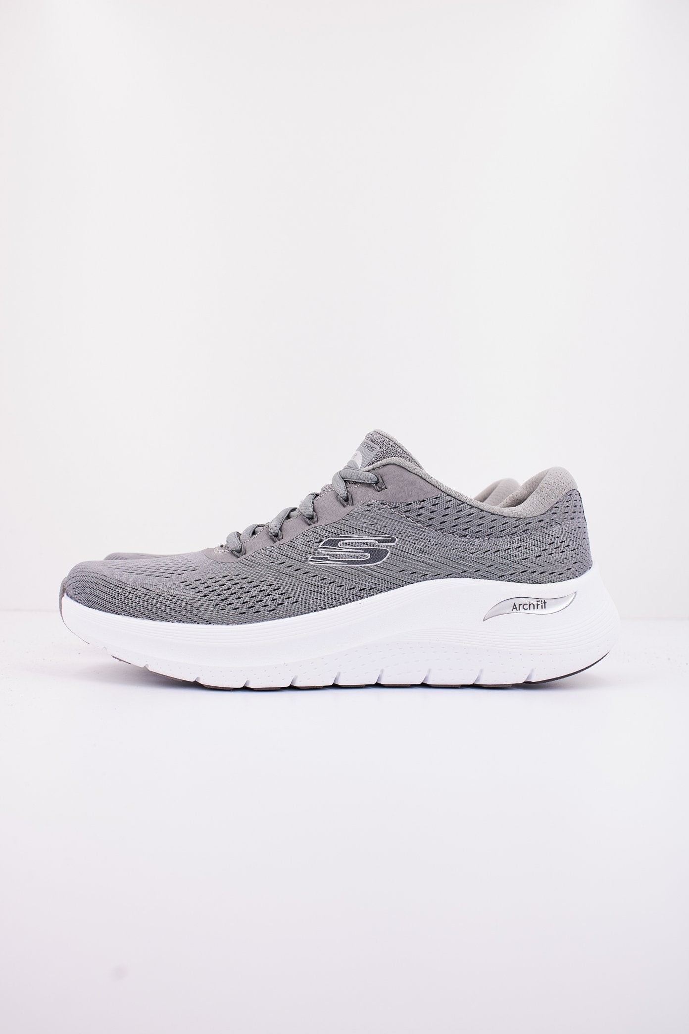 SKECHERS S en color GRIS  (1)