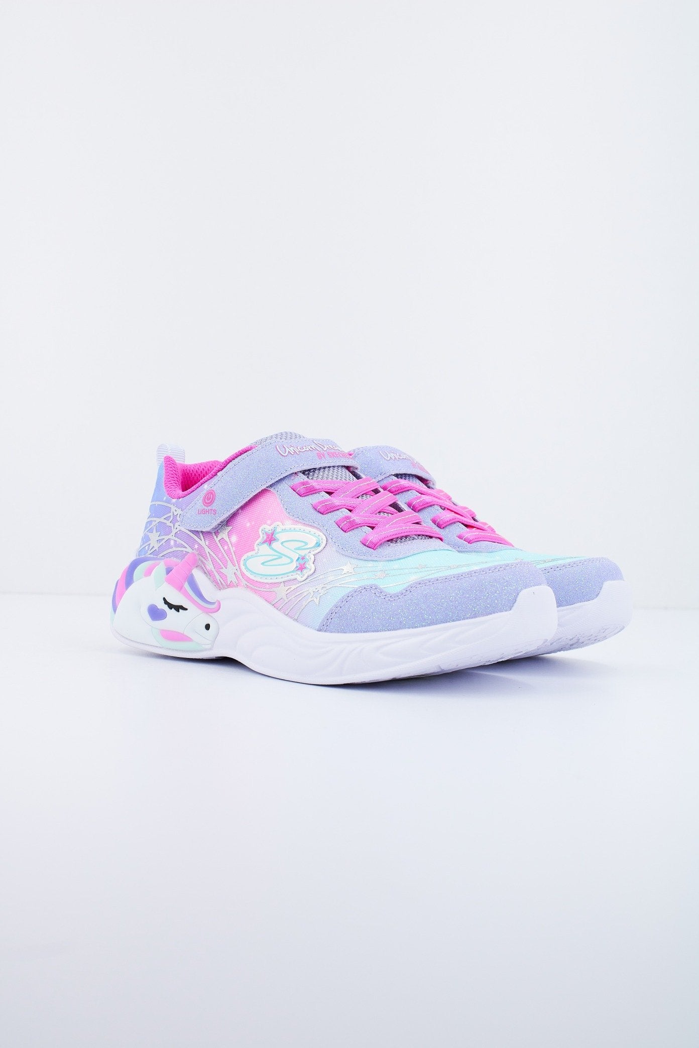 SKECHERS UNICORN DREAMS en color VIOLETA  (2)