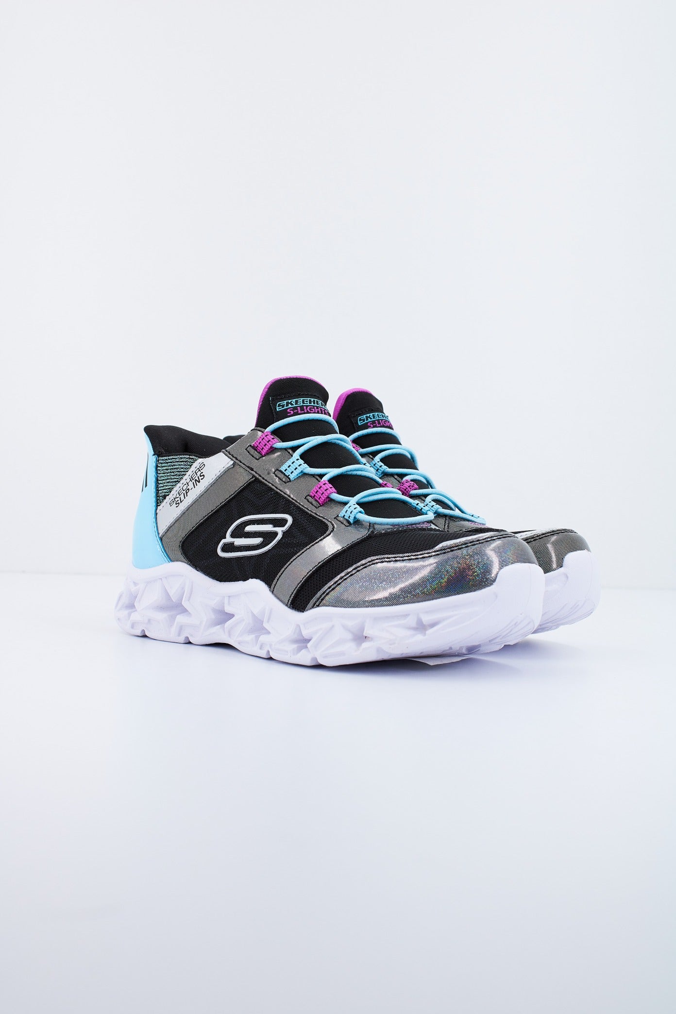 SKECHERS SKECHERS SLIP-INS: GALAXY L en color NEGRO  (2)