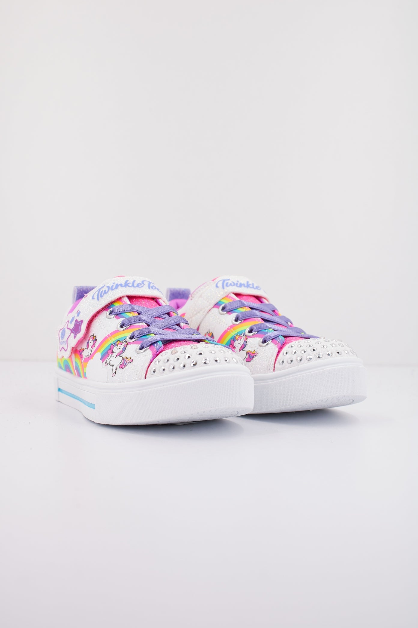 SKECHERS TWINKLE TOES: TWINKLE SPARK en color BLANCO  (2)