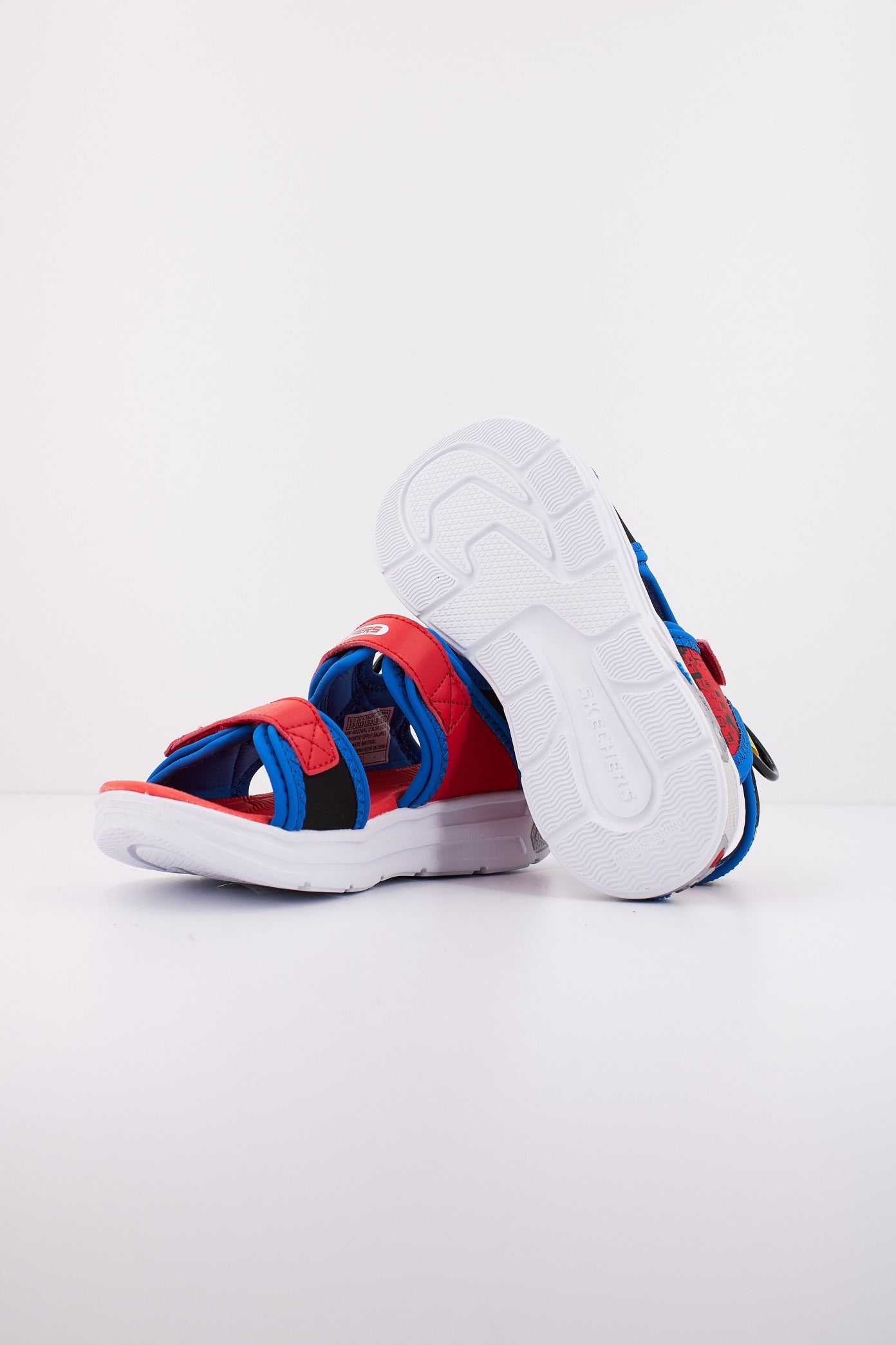 SKECHERS  GAME KICKS: POWER SPLASH en color AZUL  (4)