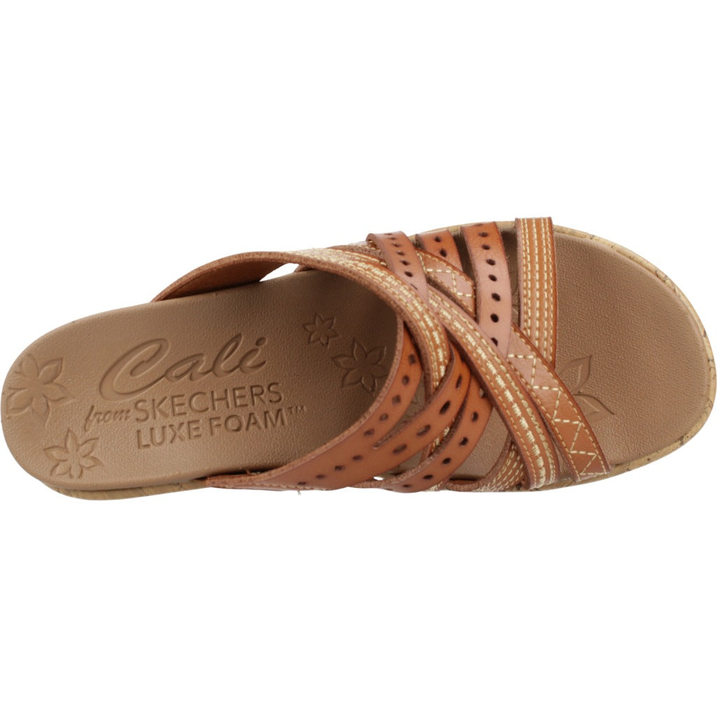 SKECHERS BEVERLEE - HOT SPRING en color MARRON  (7)