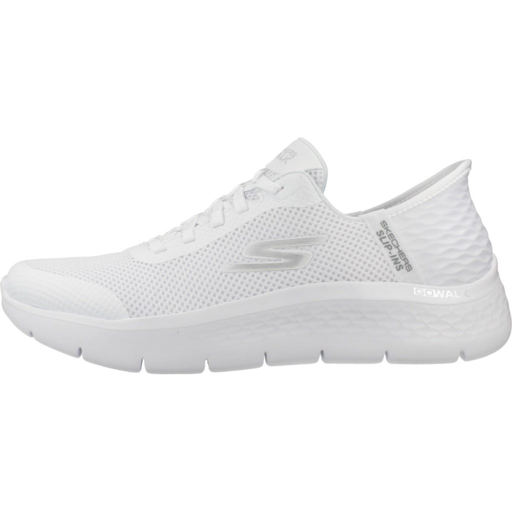 SKECHERS SLIP-INS  GO WALK FLEX en color BLANCO  (2)