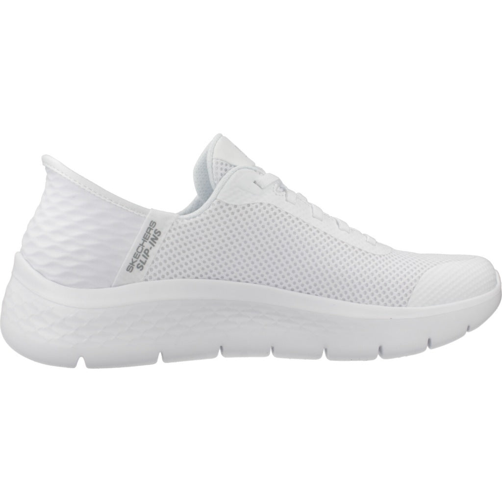 SKECHERS SLIP-INS  GO WALK FLEX en color BLANCO  (4)