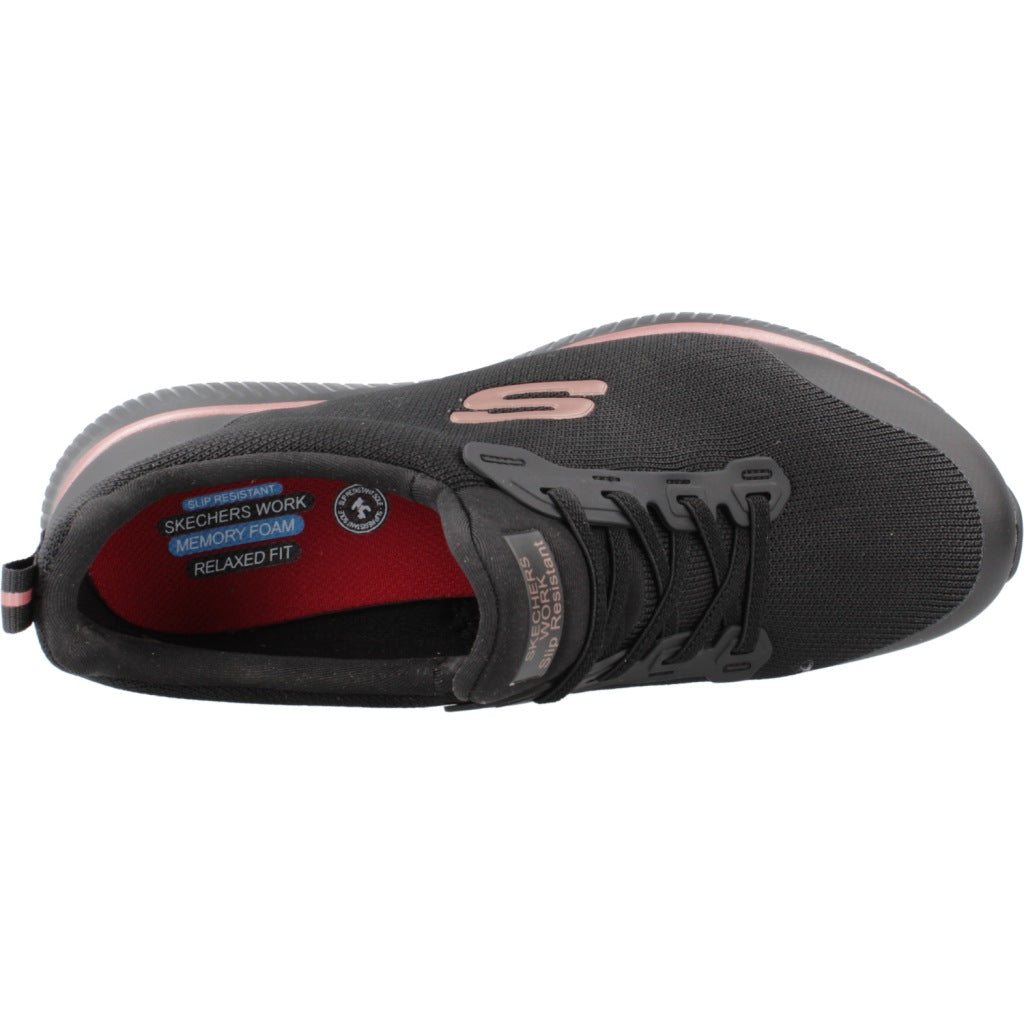 SKECHERS SQUAD en color NEGRO  (7)