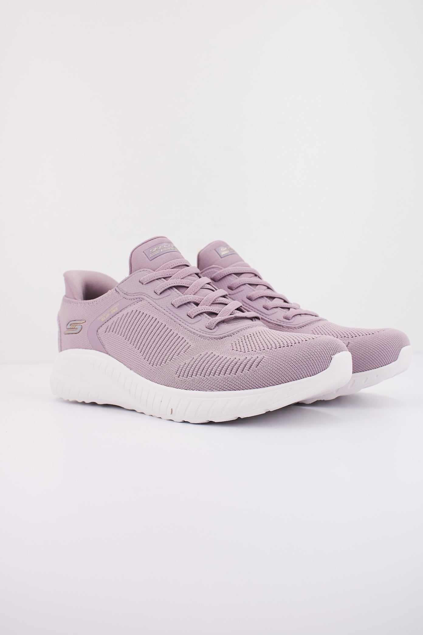 SKECHERS BOBS SQUAD CHAOS en color VIOLETA  (2)