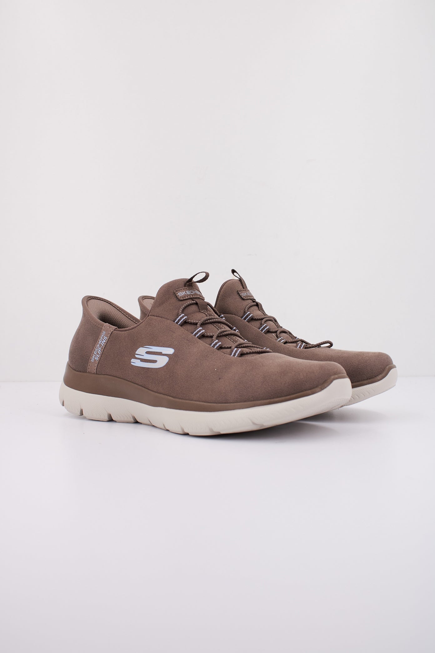 SKECHERS SUMMITS-UNKNOWN TRAI SLIP-INS en color MARRON  (2)