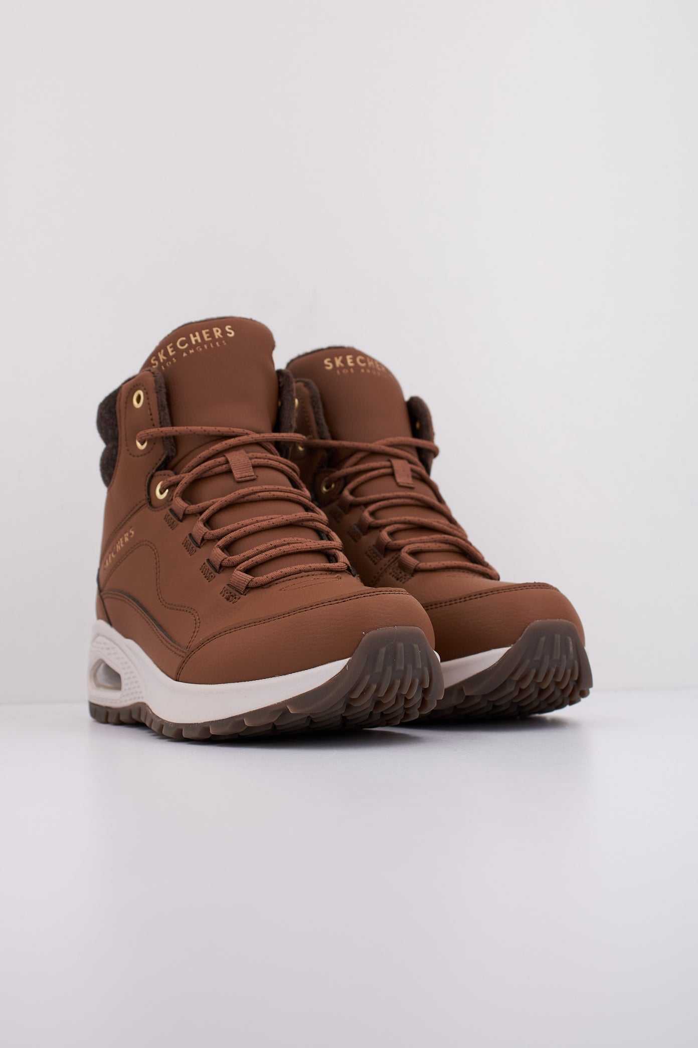 SKECHERS UNO RUGGED en color MARRON  (2)