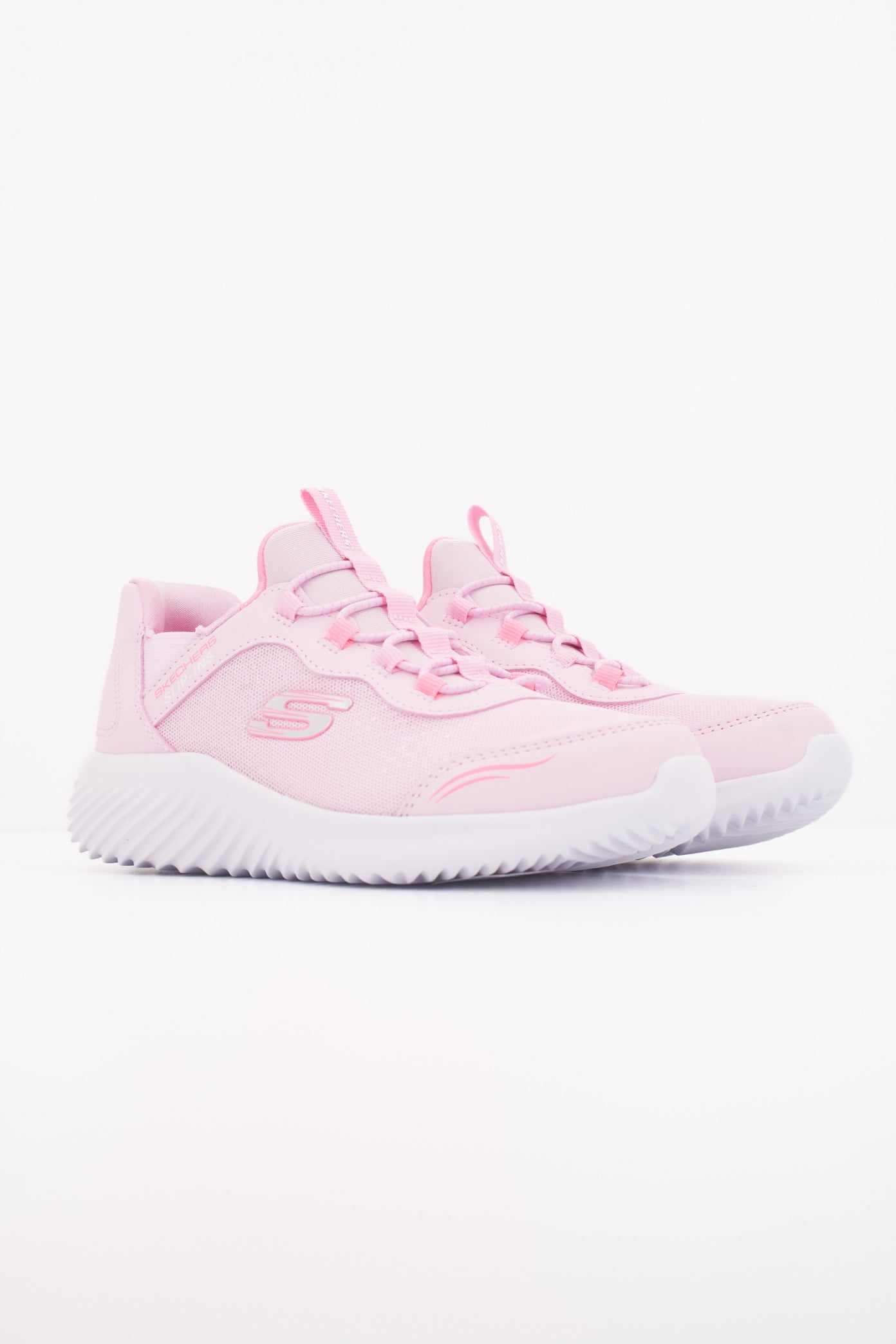 SKECHERS BOUNDER - SIMPLE CUT en color ROSA  (2)