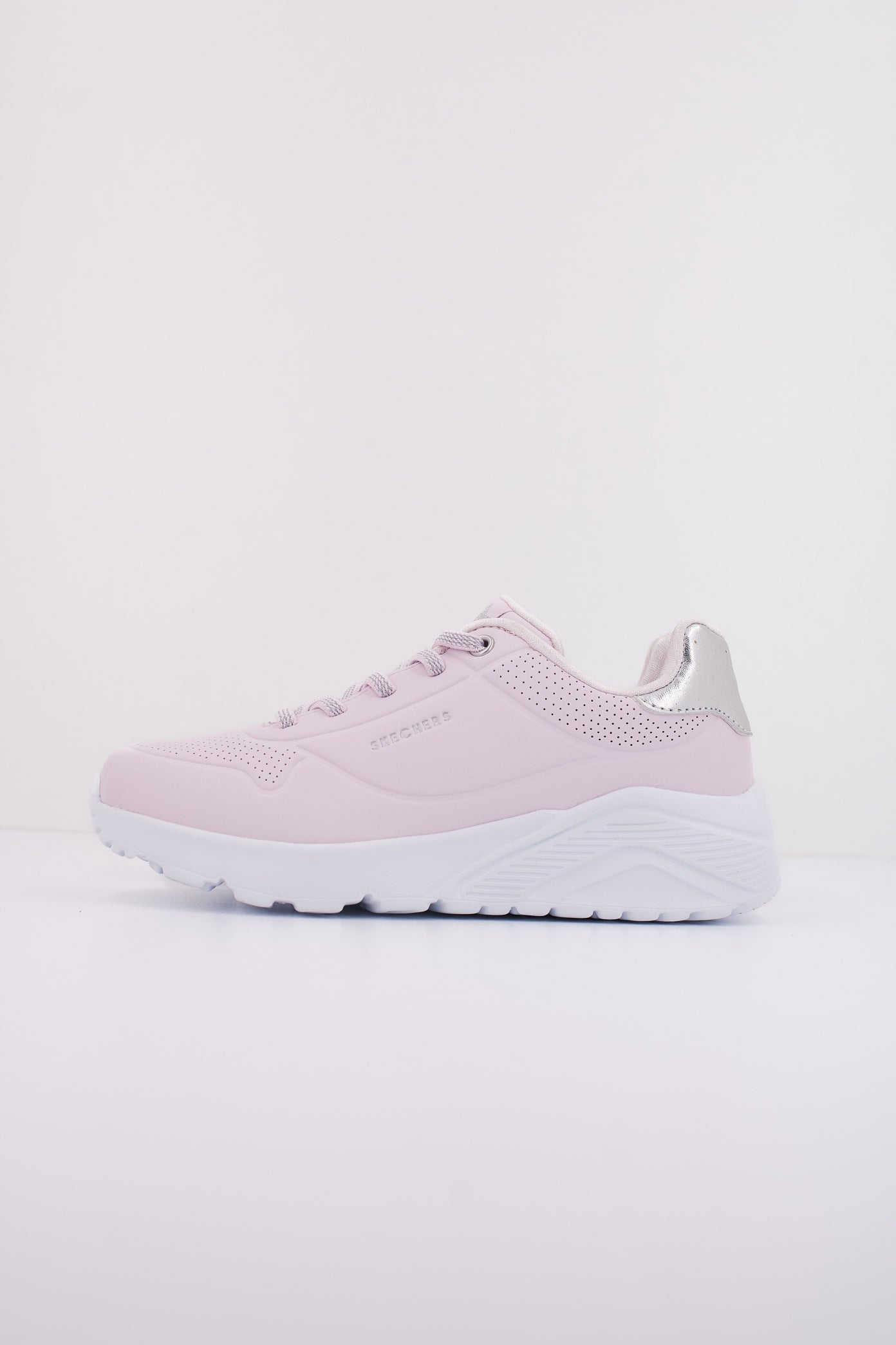 SKECHERS UNO LITE-METALLIC MO en color ROSA  (1)