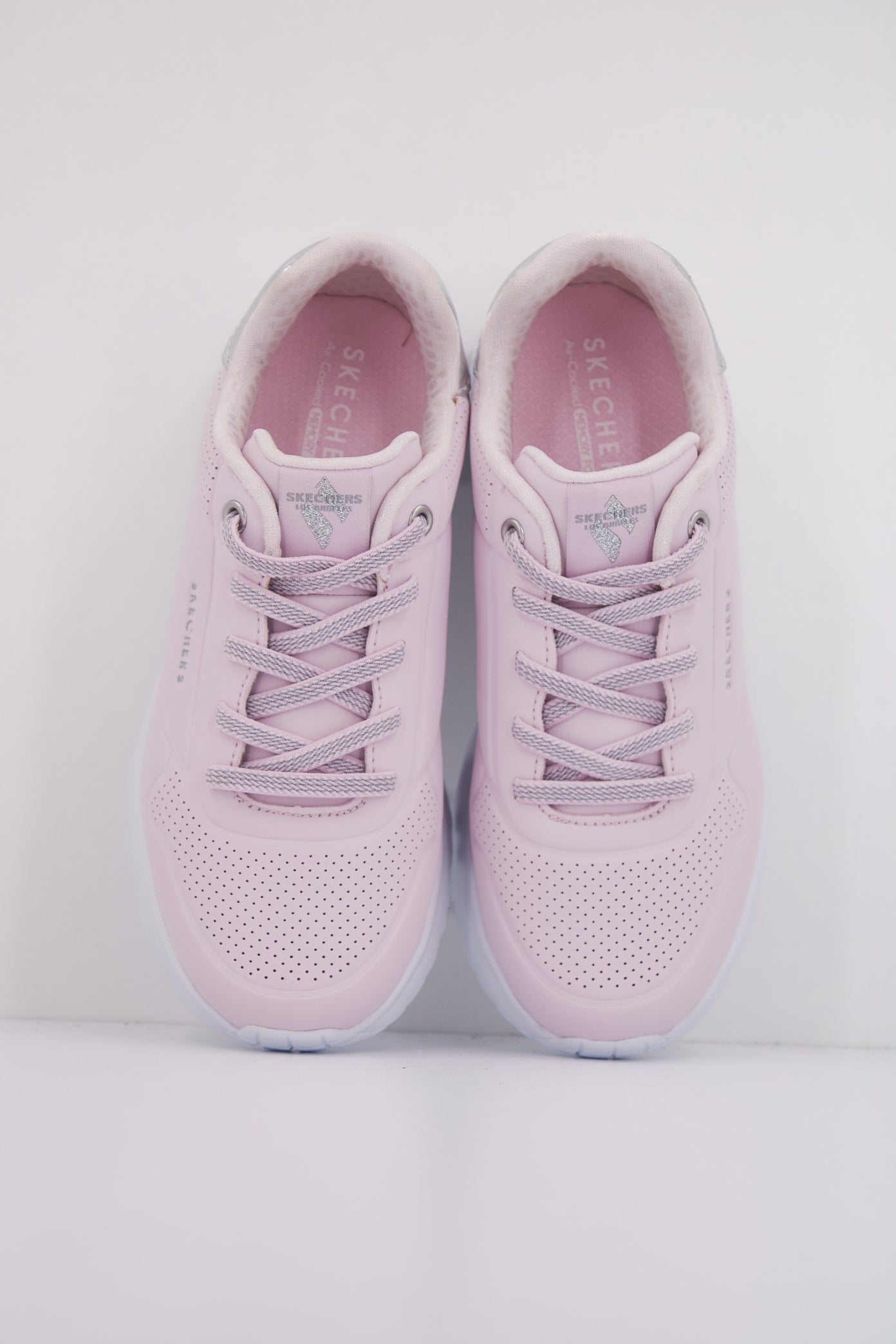 SKECHERS UNO LITE-METALLIC MO en color ROSA  (3)