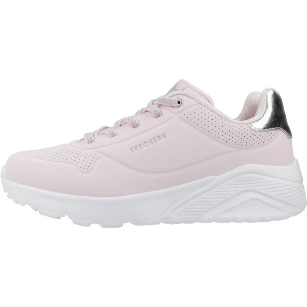 SKECHERS UNO LITE-METALLIC MO en color ROSA  (2)