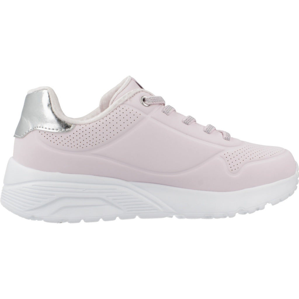 SKECHERS UNO LITE-METALLIC MO en color ROSA  (4)