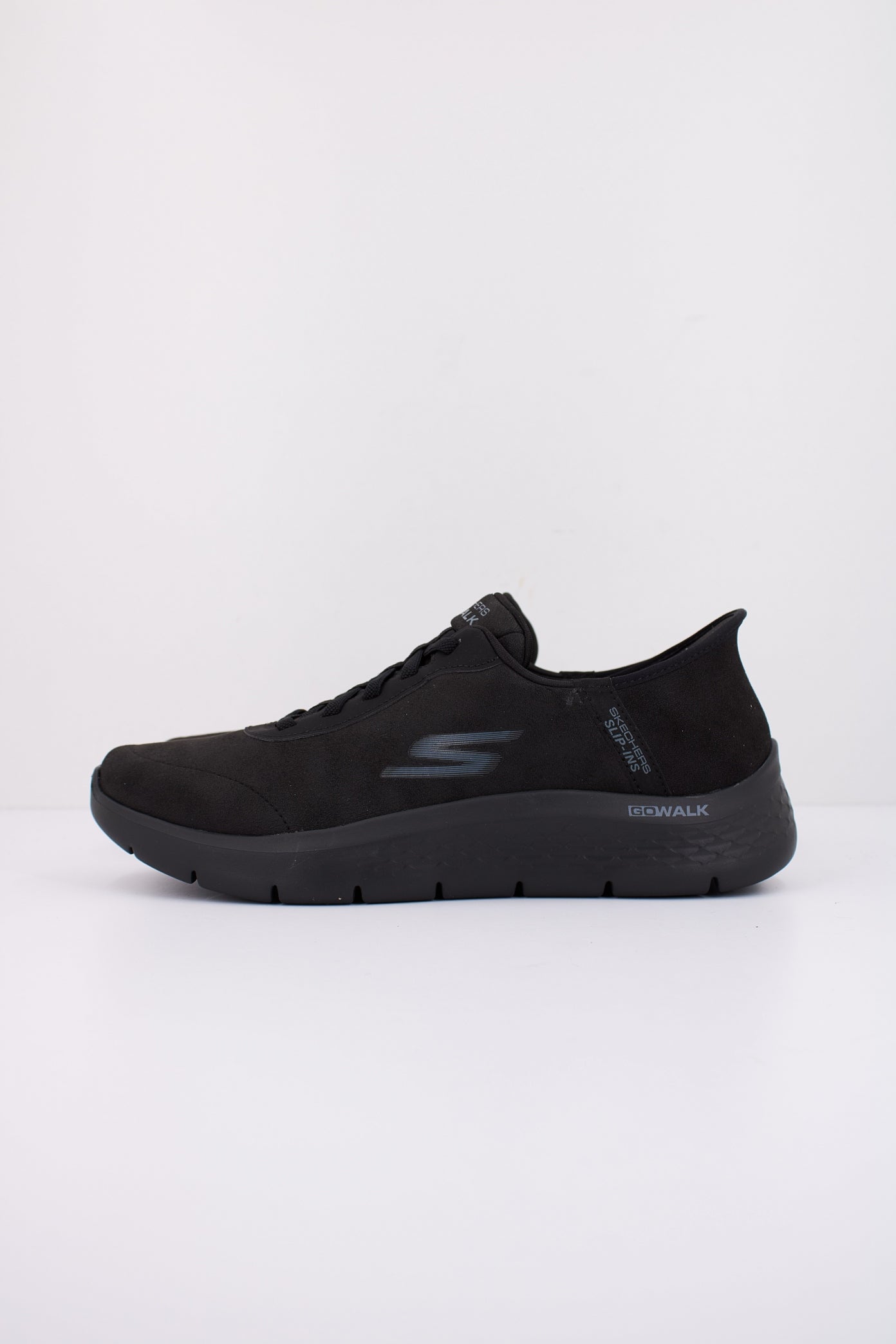 SKECHERS SLIP - INS GO WALK FLEX - SMOOT en color NEGRO  (1)