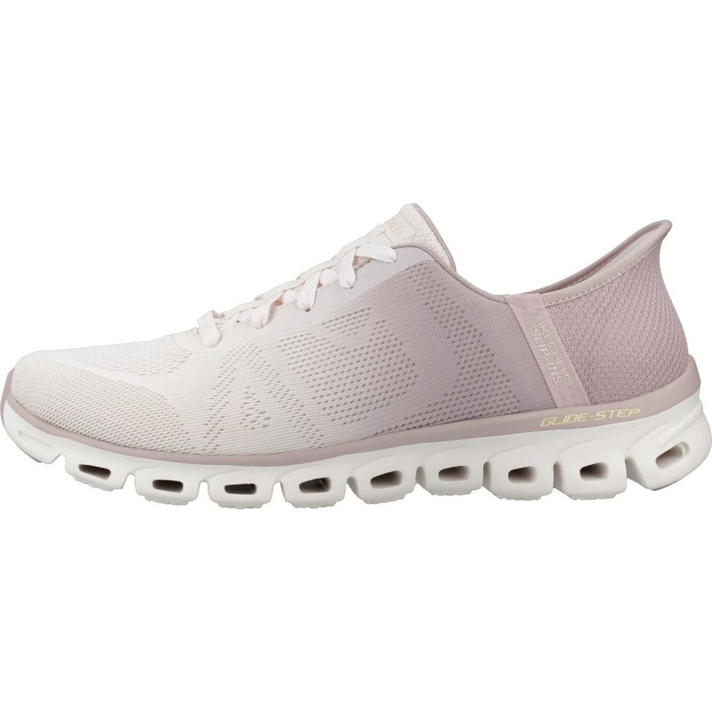 SKECHERS GLIDE-STEP - EXCITE en color ROSA  (2)