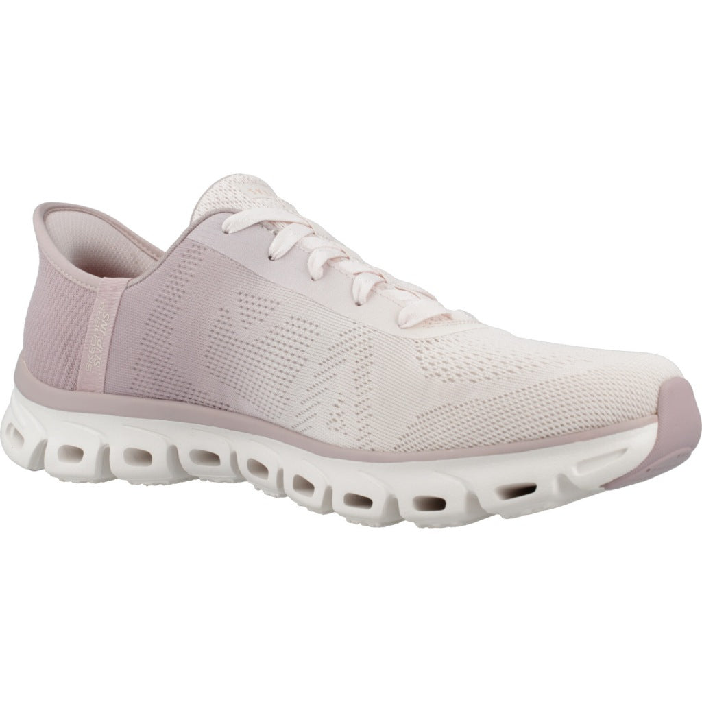 SKECHERS GLIDE-STEP - EXCITE en color ROSA  (5)