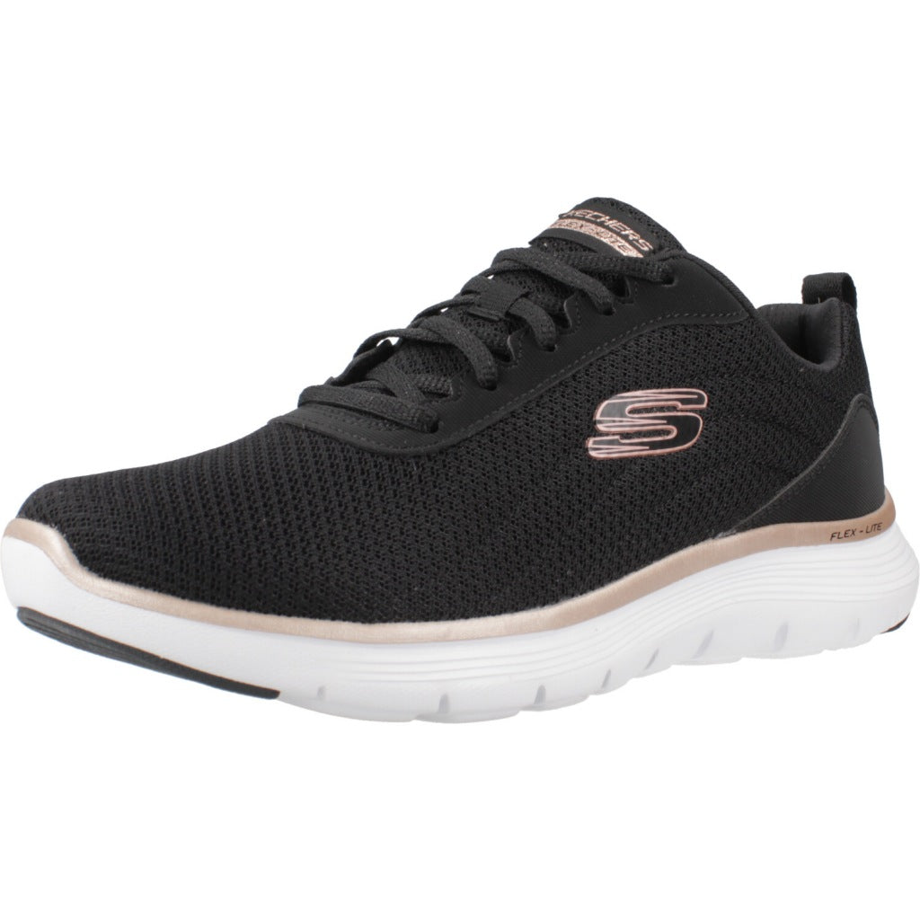 SKECHERS FLEX APPEAL . en color NEGRO  (1)