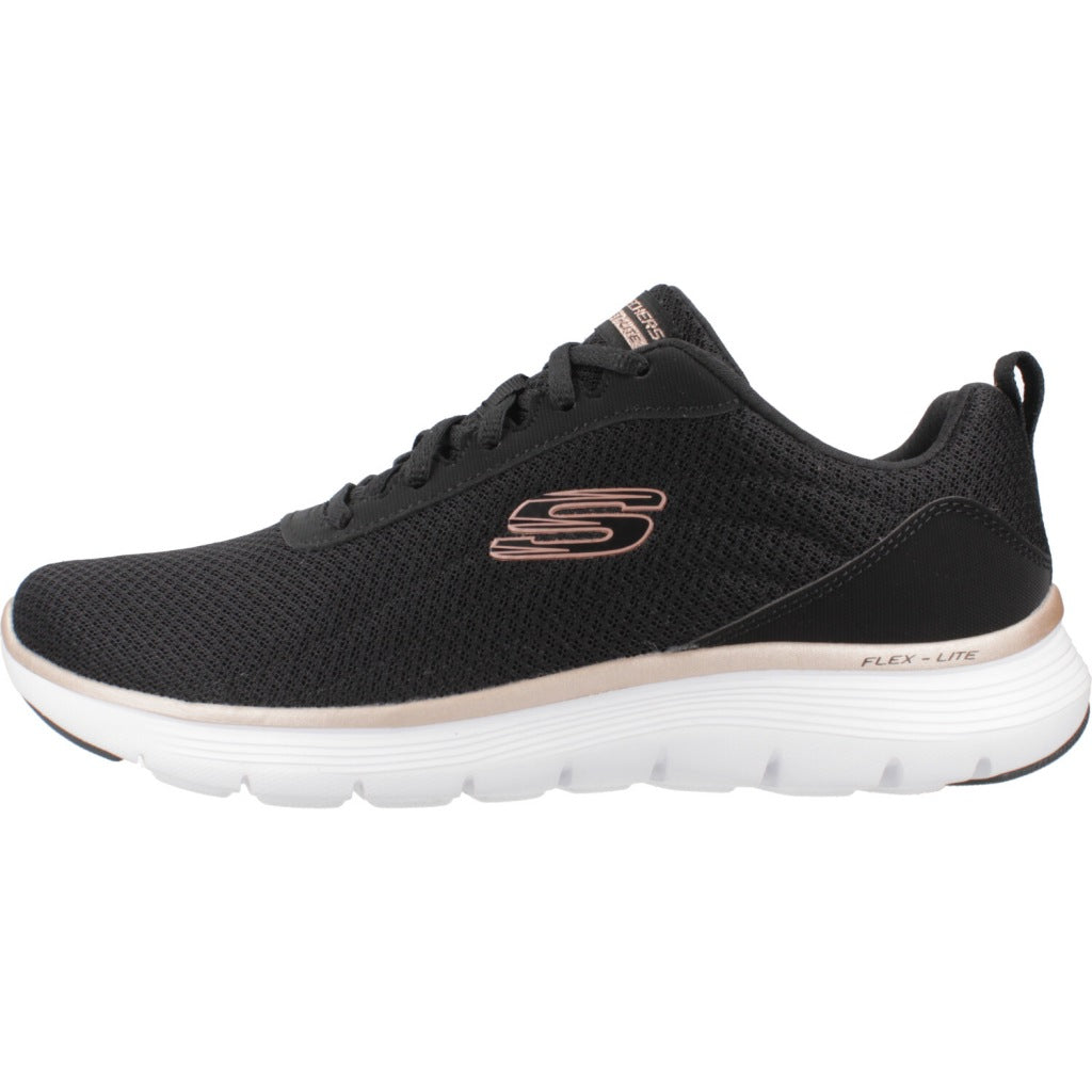 SKECHERS FLEX APPEAL . en color NEGRO  (2)