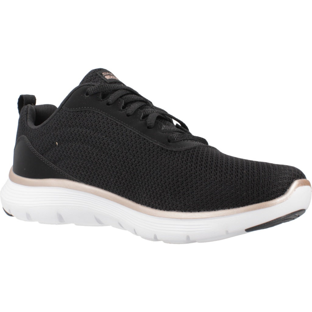 SKECHERS FLEX APPEAL . en color NEGRO  (5)