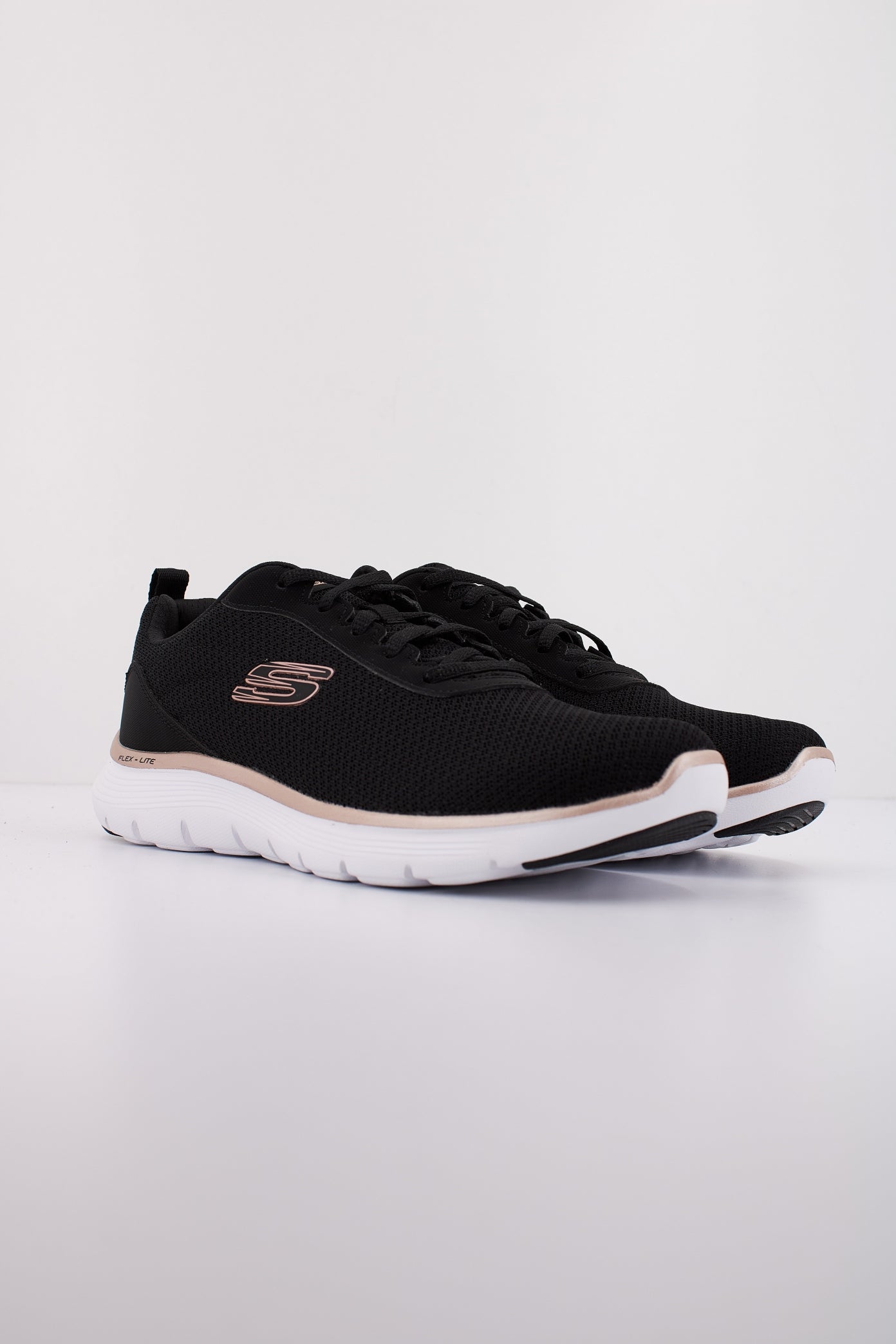 SKECHERS FLEX APPEAL . en color NEGRO  (2)