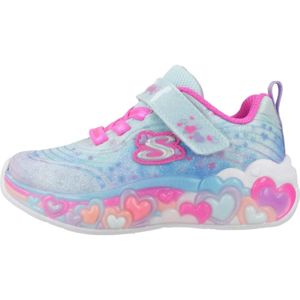 SKECHERS ETERNAL HEART LIGHTS en color AZUL  (2)