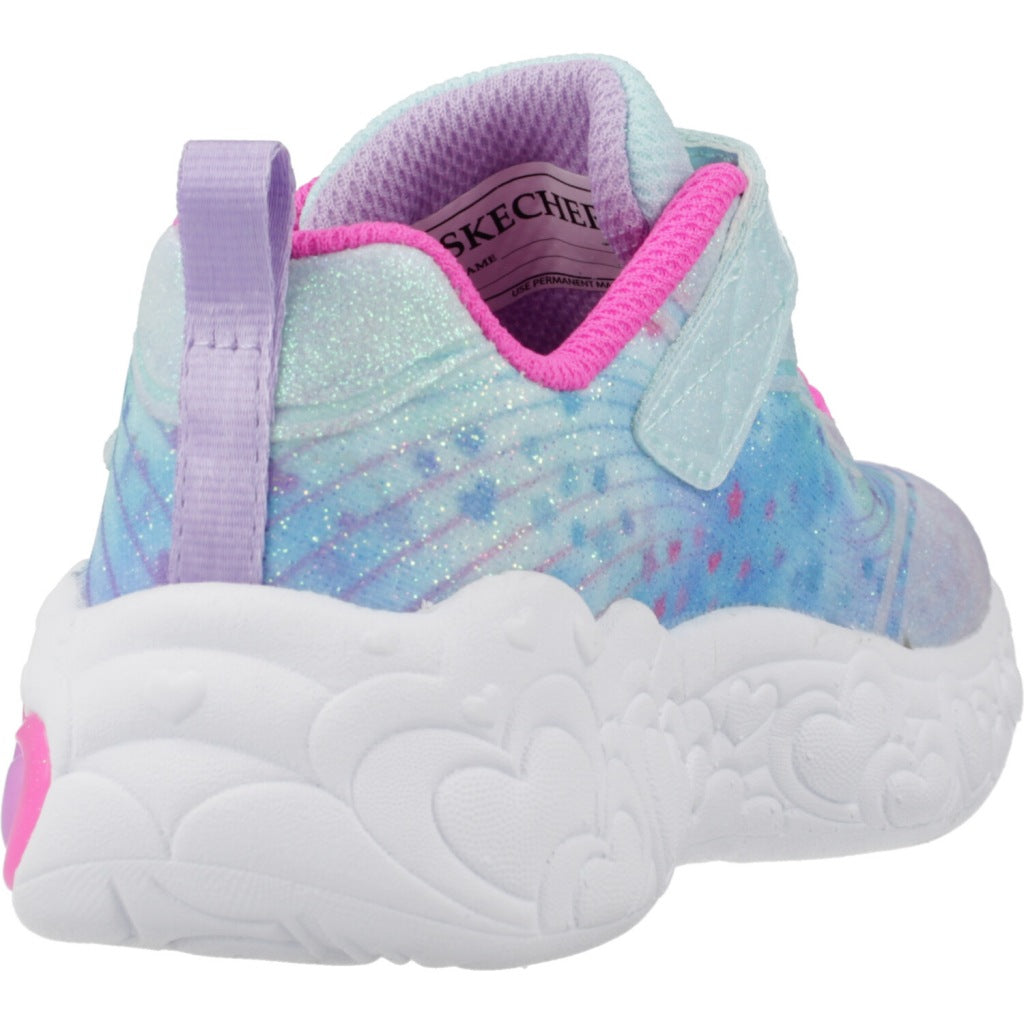 SKECHERS ETERNAL HEART LIGHTS en color AZUL  (3)