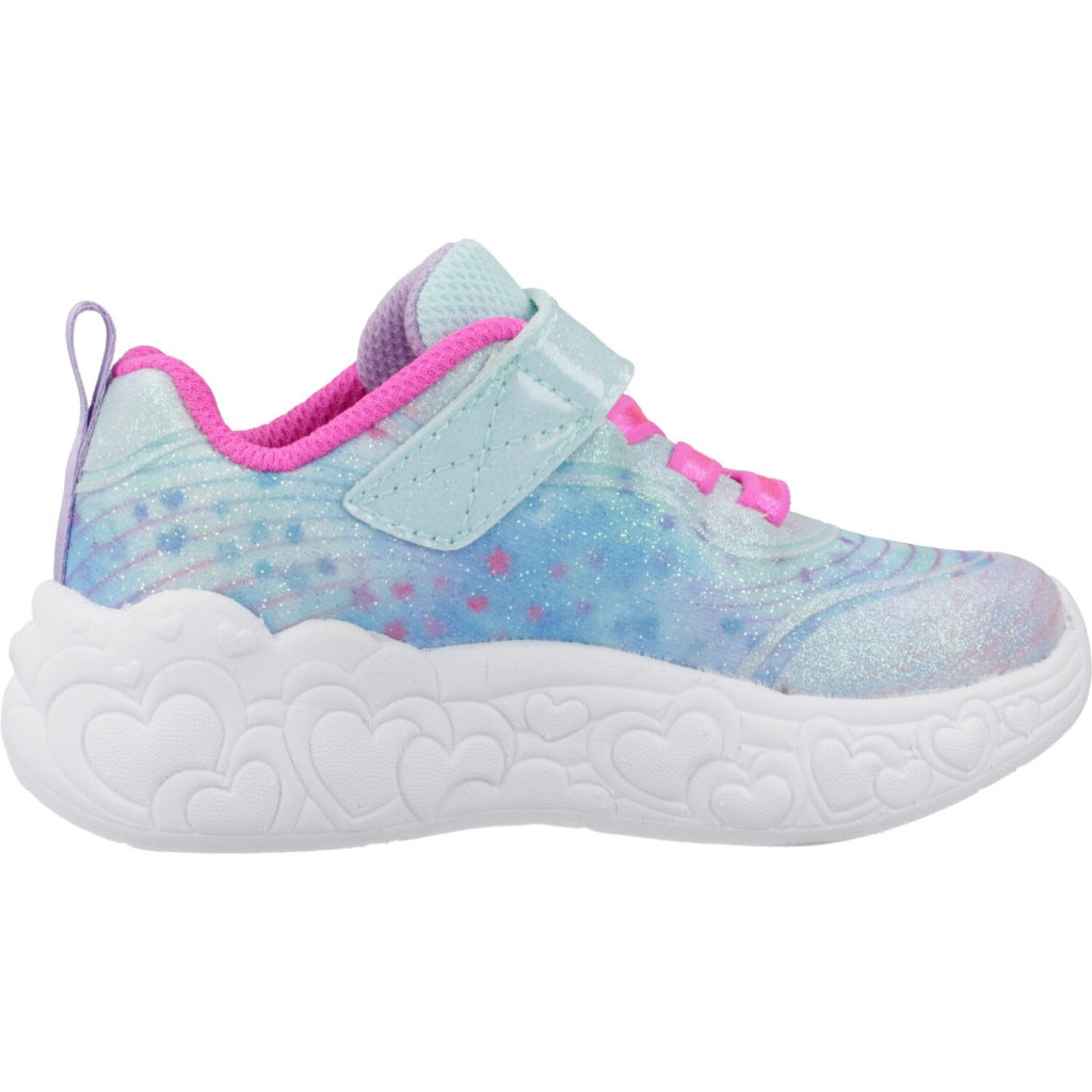 SKECHERS ETERNAL HEART LIGHTS en color AZUL  (4)