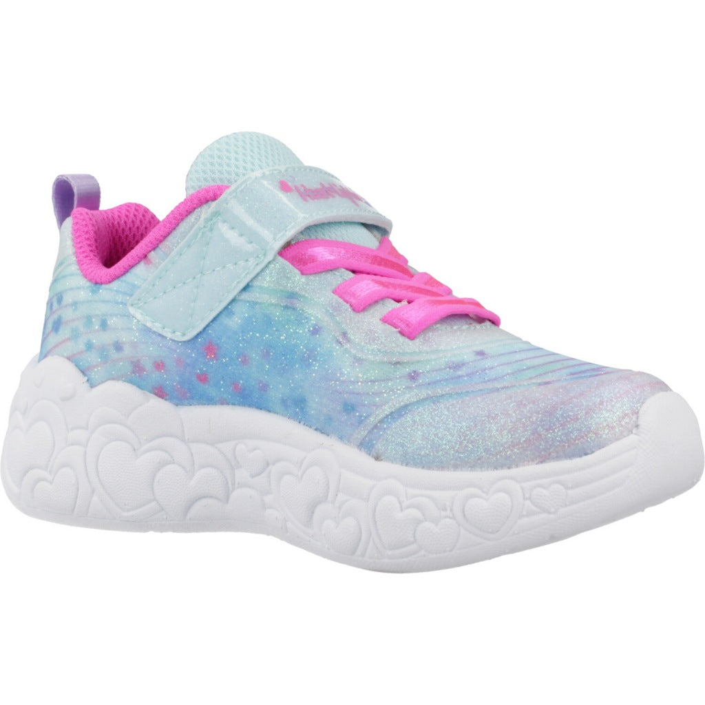 SKECHERS ETERNAL HEART LIGHTS en color AZUL  (5)