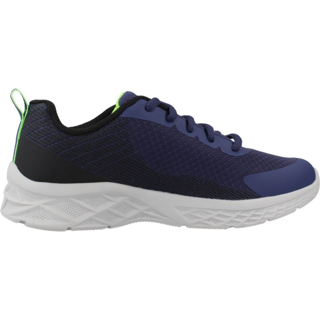 SKECHERS MICROSPEC II en color AZUL  (4)