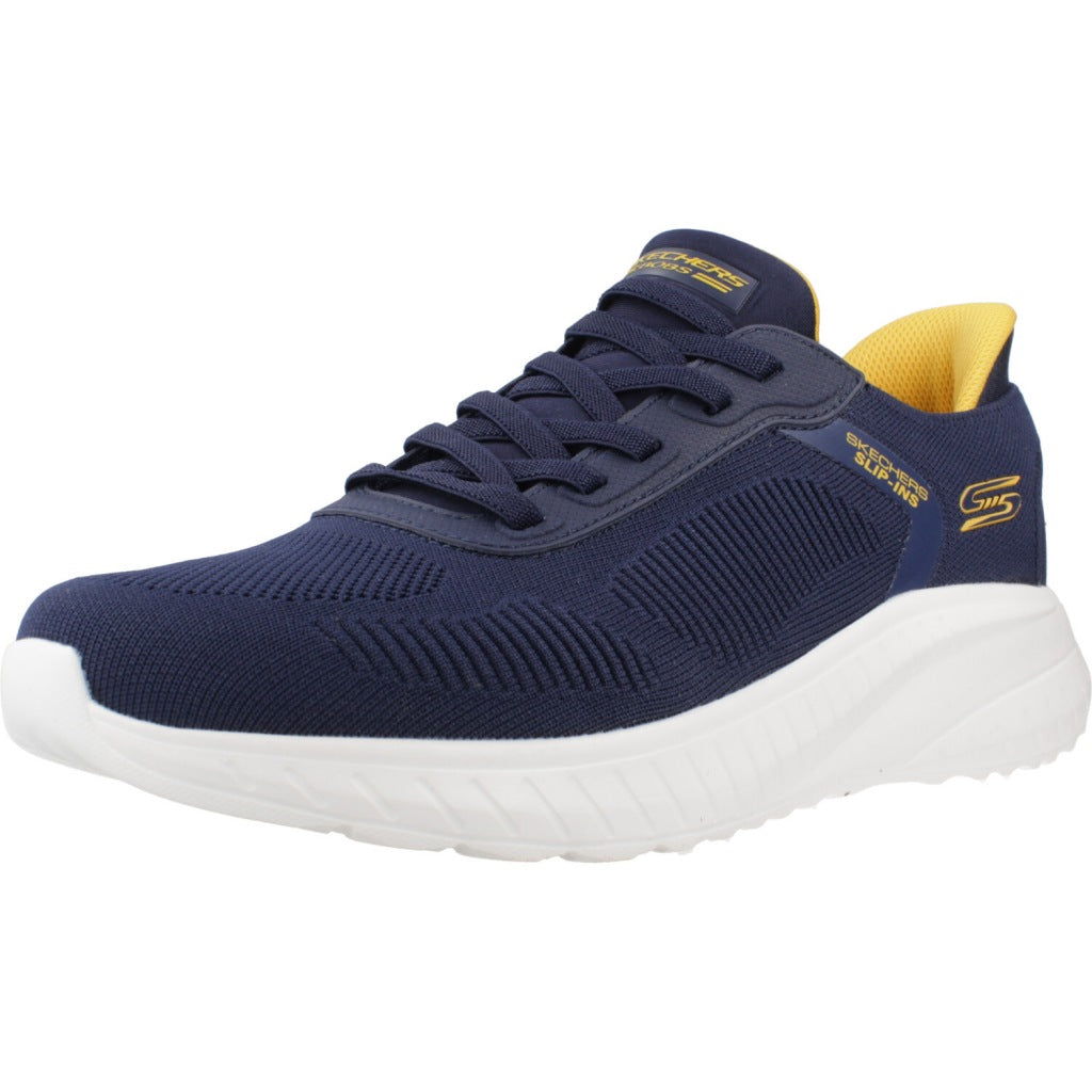 SKECHERS SLIP-INS BOBS SQUAD CHAOS en color AZUL  (1)