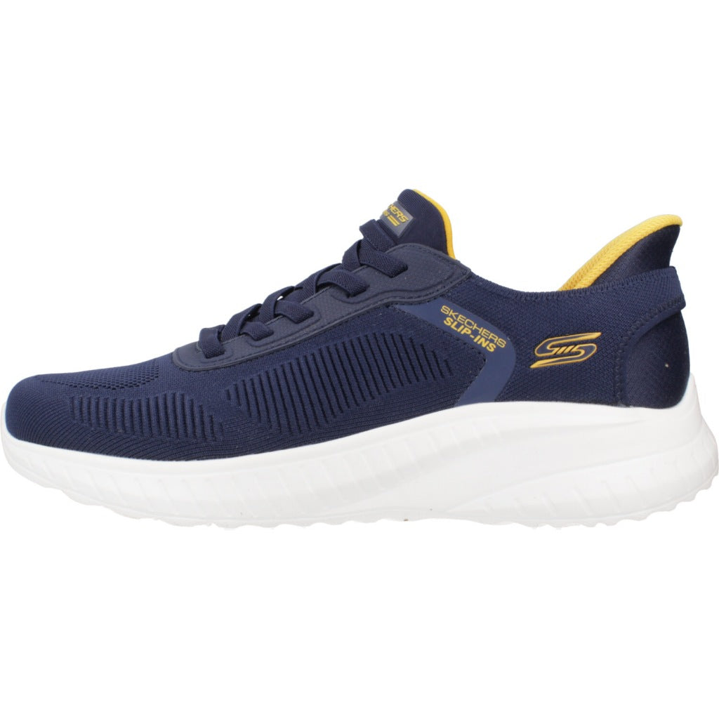 SKECHERS SLIP-INS BOBS SQUAD CHAOS en color AZUL  (2)