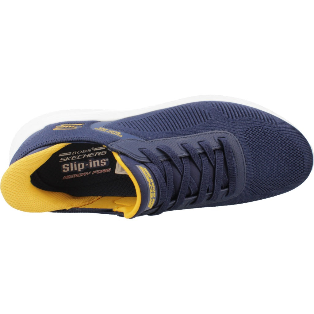 SKECHERS SLIP-INS BOBS SQUAD CHAOS en color AZUL  (7)