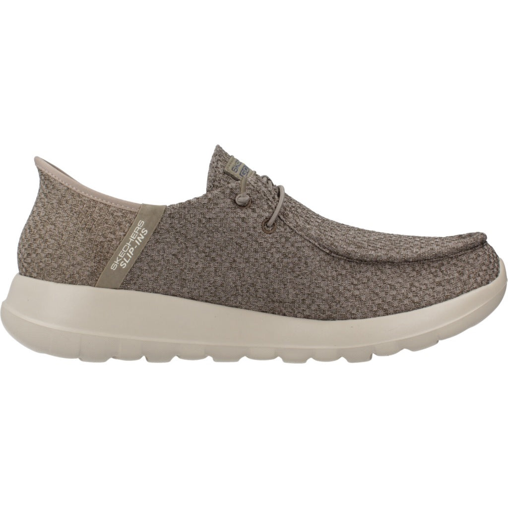 SKECHERS GO WALK FLEX en color GRIS  (4)