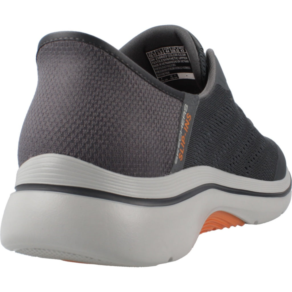 SKECHERS GO WALK ARCH . en color GRIS  (3)