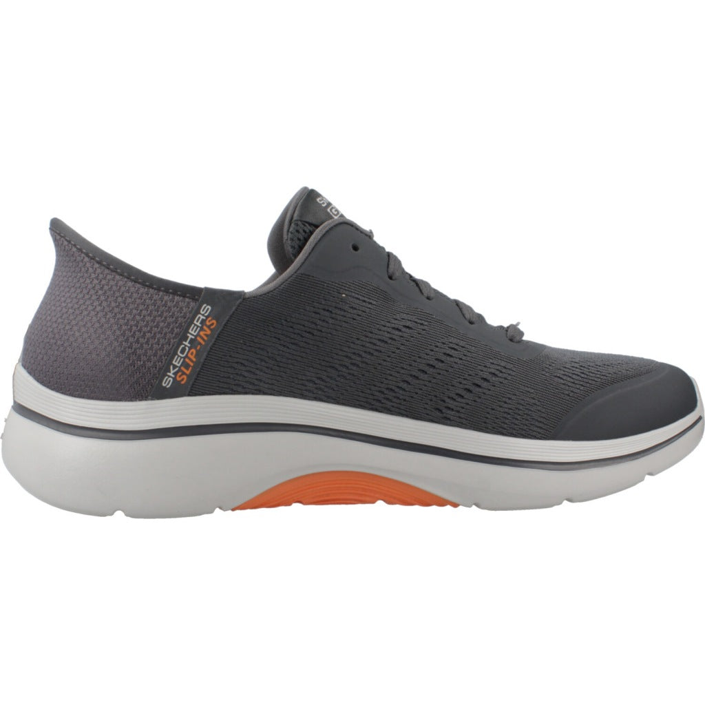 SKECHERS GO WALK ARCH . en color GRIS  (4)