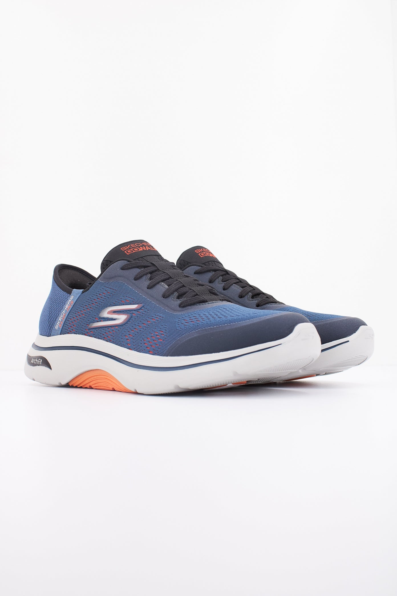 SKECHERS GO WALK ARCH . en color AZUL  (2)