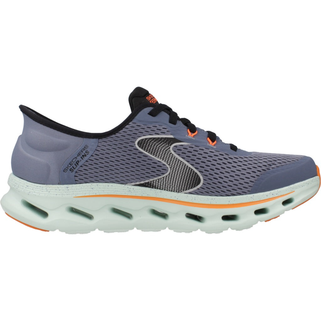 SKECHERS GO WALK GLIDE STEP . en color AZUL  (4)