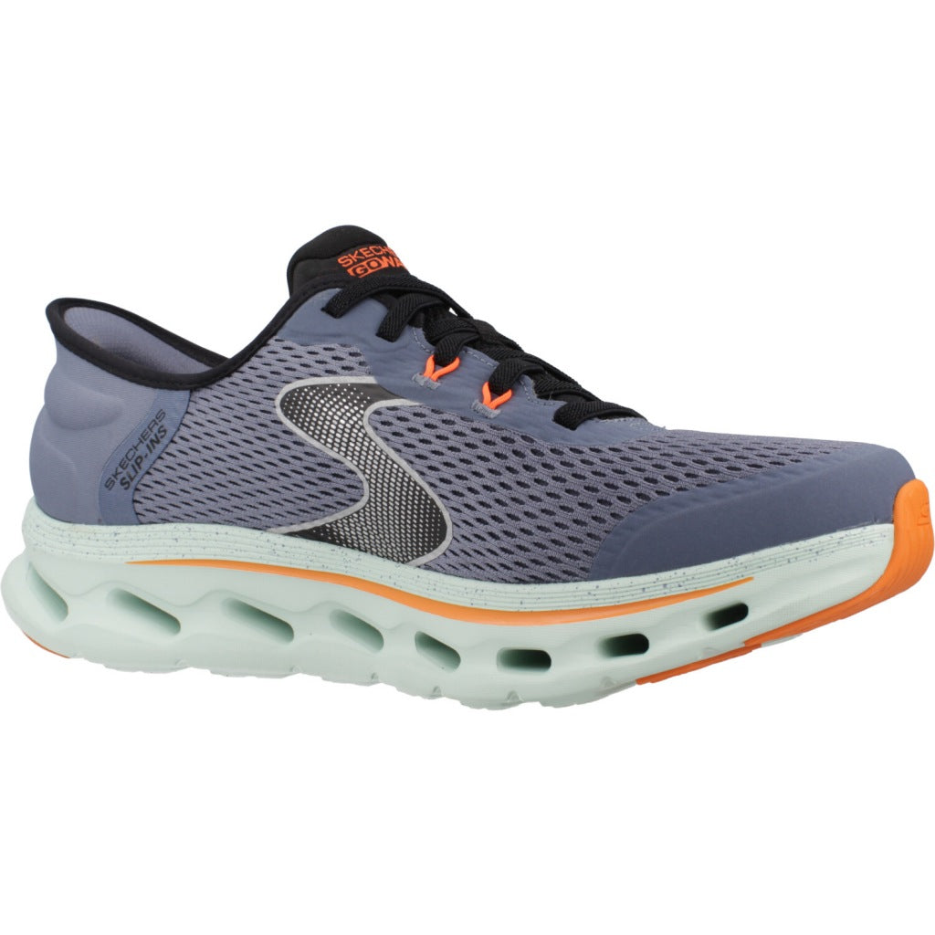 SKECHERS GO WALK GLIDE STEP . en color AZUL  (5)