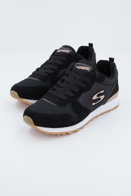 SKECHERS GOLDN GURL en color NEGRO  (3)