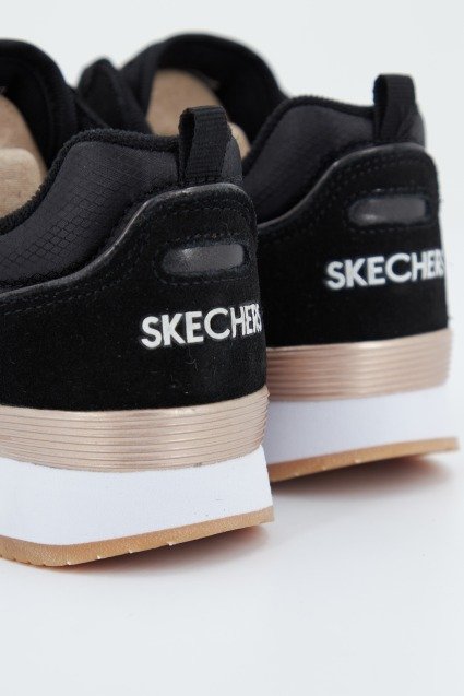 SKECHERS GOLDN GURL en color NEGRO  (4)