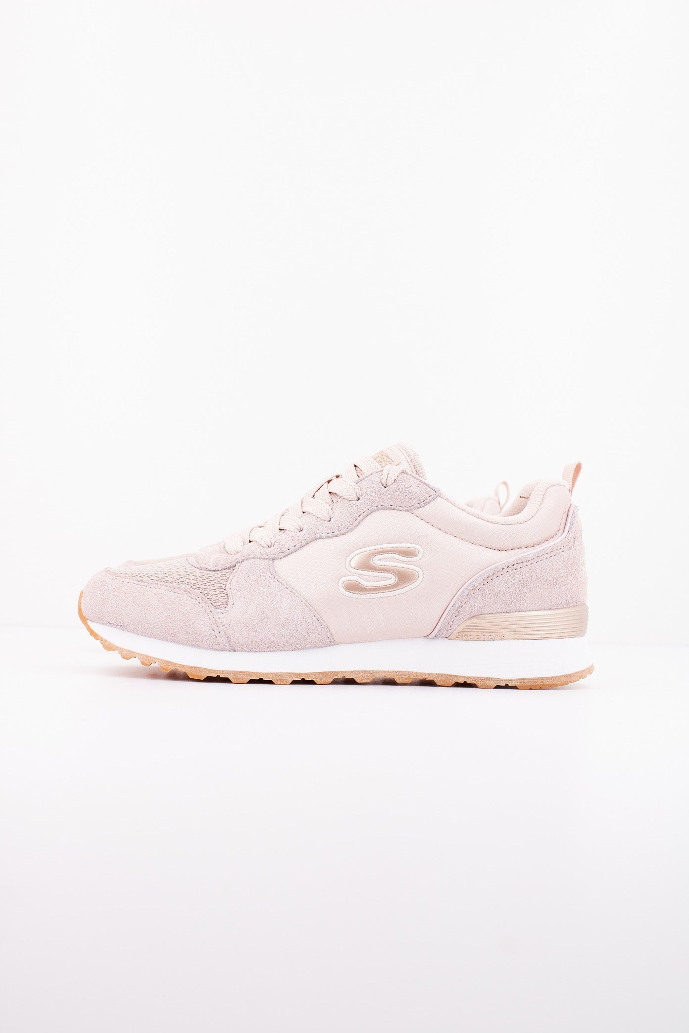 SKECHERS RETROS-OG -GOLDN GURL en color ROSA  (1)